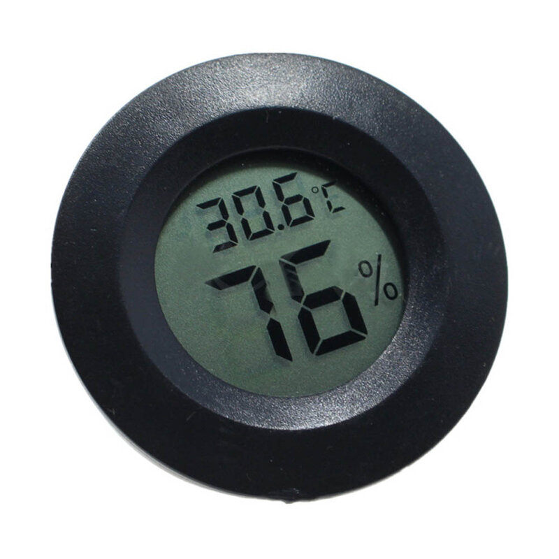 مقياس رطوبة حراري رقمي مدمج ، سهل القراءة ، قياس درجة الحرارة ، واضح وسهل الاستخدام