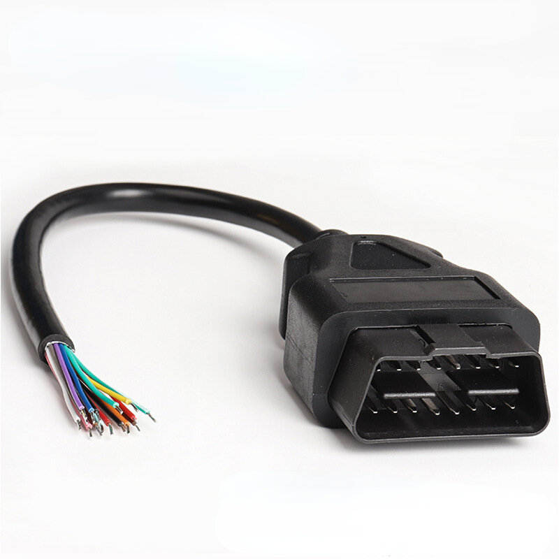 Wearproof OBD2 Extension Cable for Motorcycle Durable 6Pin To 16Pin Adapter Cord Motorcycle Scanner Diagnostic Cable
