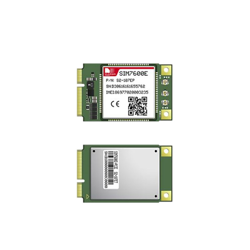 جديد الأصلي سيمكوم SIM7600E-PCIE LTE CAT.1 الاتصالات اللاسلكية مودم مع استقبال GNSS 10Mbps استبدال 3G SIM5320E SIM5360E
