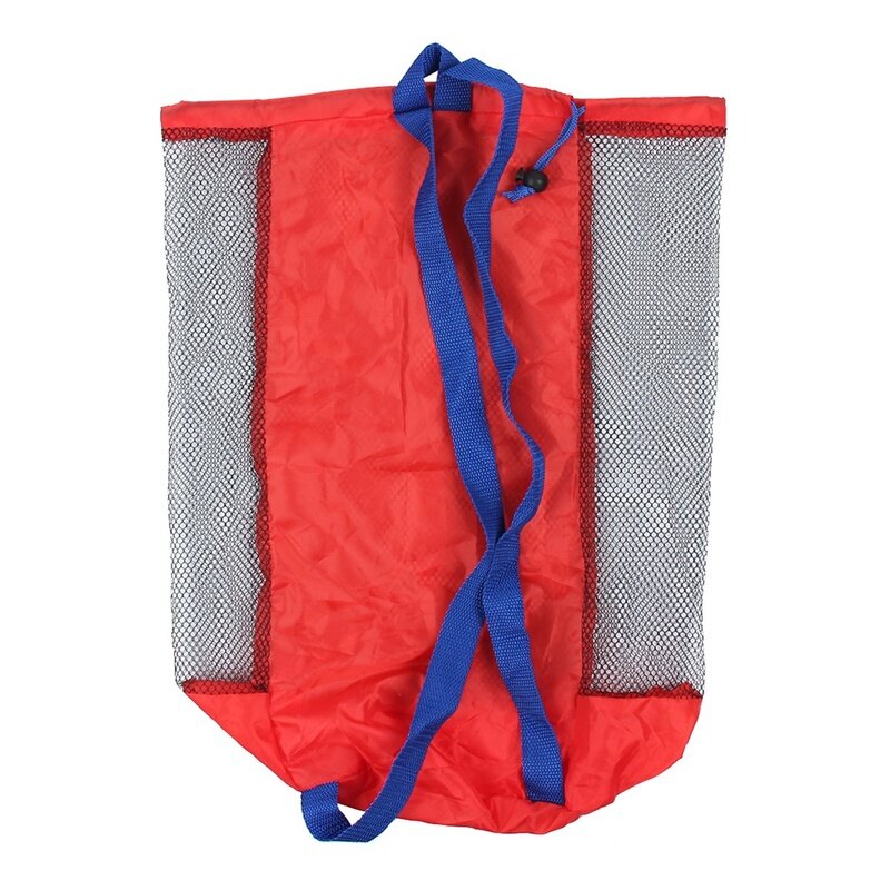 المحمولة حقيبة الشاطئ طوي شبكة السباحة حقيبة للأطفال الشاطئ لعبة سلال تخزين حقيبة الاطفال في الهواء الطلق السباحة أكياس مقاومة للماء