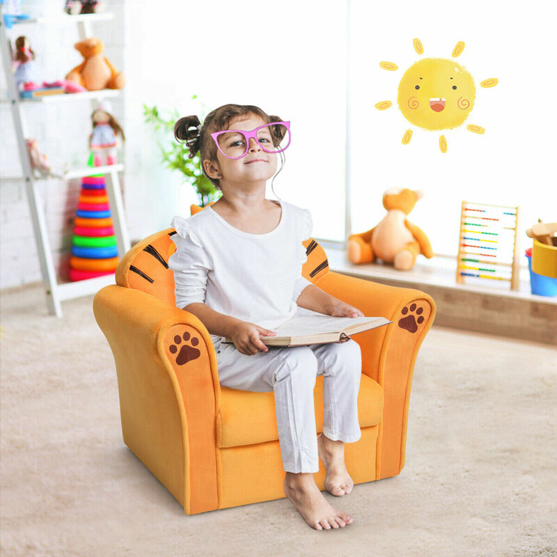 أطفال الأسد أريكة الأطفال مسند الذراع الأريكة كرسي منجد طفل الأثاث هدية HW65435