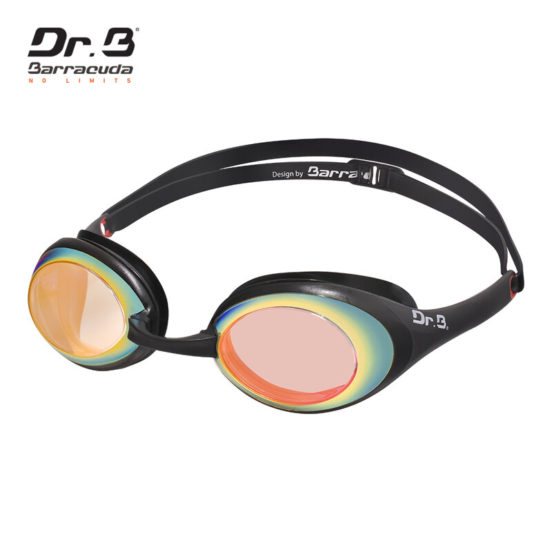 نظارات السباحة قصر النظر Barracuda-Dr.B للرجال والنساء ، ومكافحة الضباب ، وحماية الأشعة فوق البنفسجية ، نظارات الديوبتر وصفة طبية ، 94190