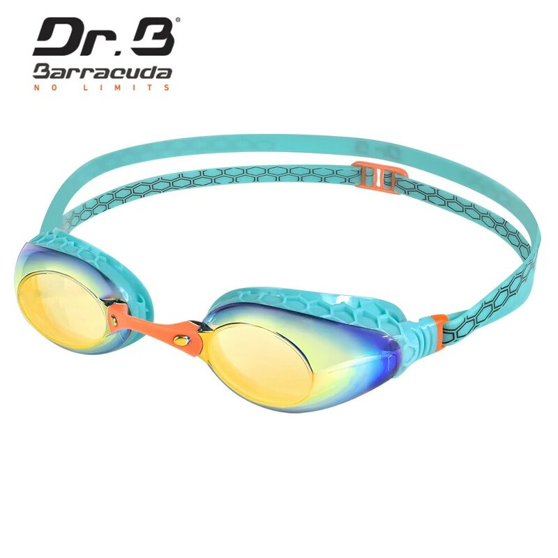 Barracuda Dr.B قصر النظر نظارات الوقاية للسباحة مكافحة الضباب الأشعة فوق البنفسجية حماية العدسات معكوسة وصفة طبية للنساء الرجال #93590 نظارات