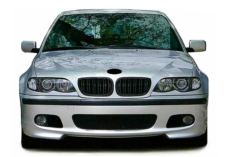 M نمط الجبهة شواء لسيارات BMW E46 اكسسوارات السيارات أجنحة المفسد الناشر التنانير الجانبية سيارة ضبط e46