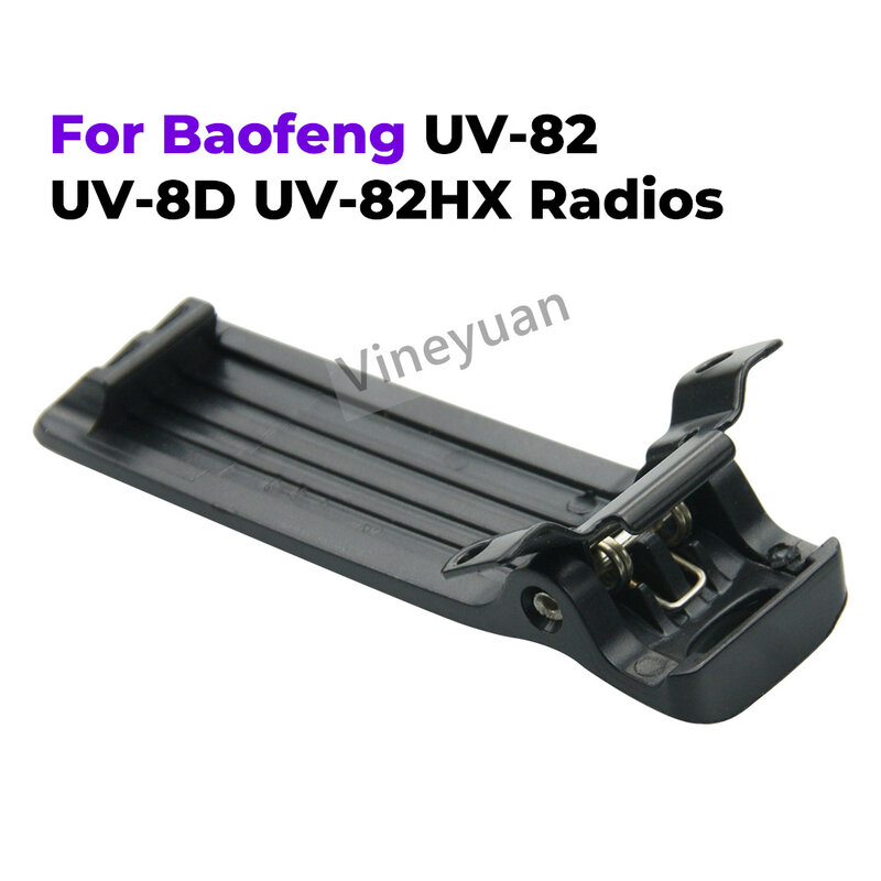 20 قطعة الأصلي حزام كليب اسلكية تخاطب حزام Clipfor Baofeng UV-82 UV-82L UV-8D UV-89 UV-82HP UV-82HX اتجاهين الراديو