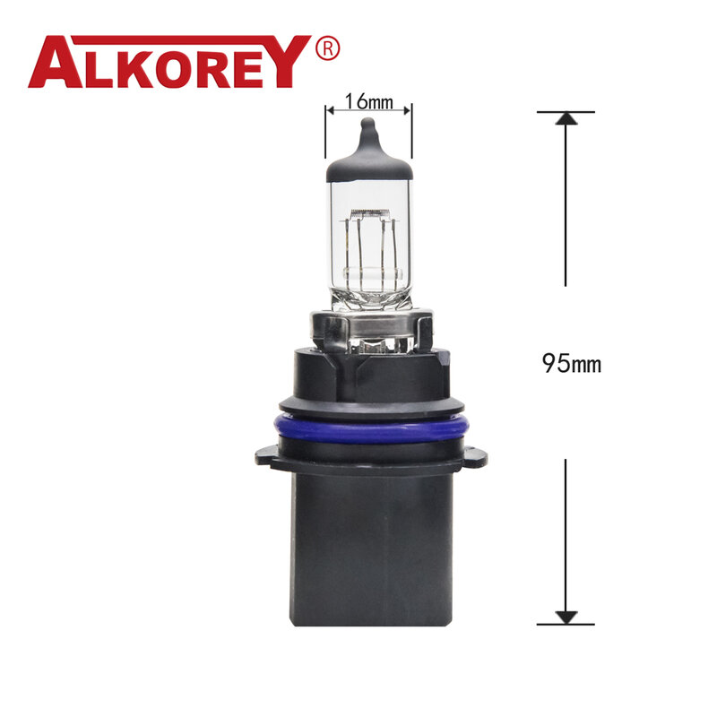 Alkorey 2 قطعة 9004 HB1 12 فولت 60/55 واط مصابيح سيارات العلوي مرحبا/لو شعاع أضواء السيارة مصابيح هالوجين