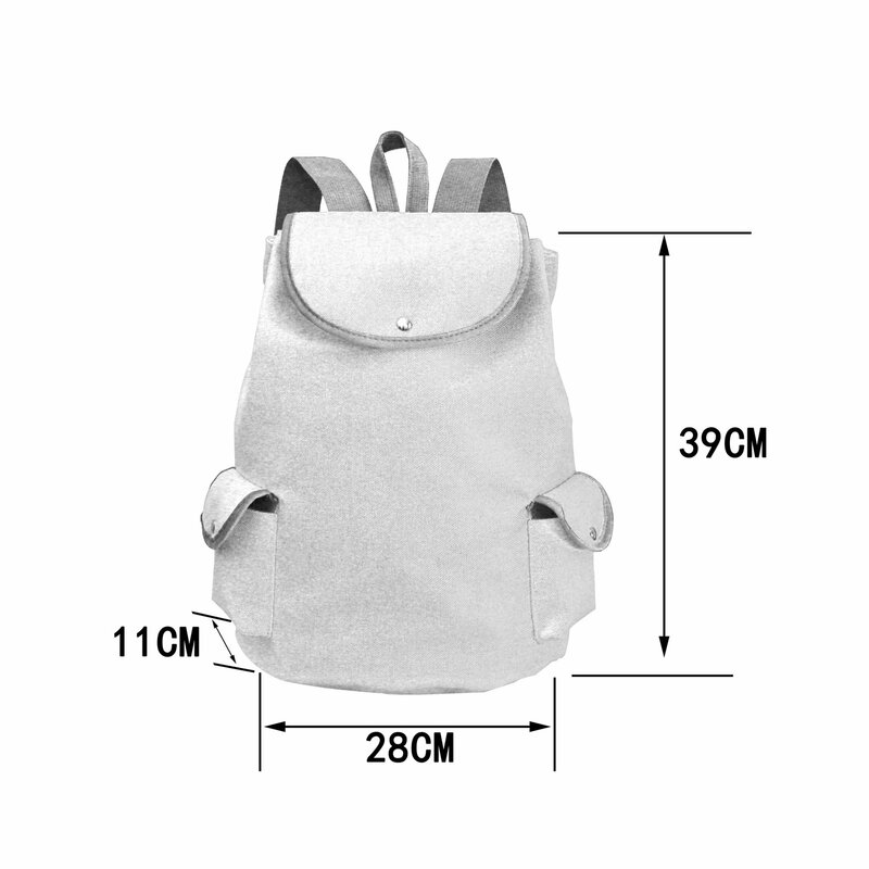 Butterfly Fashion Cartoon Large Capacity Linen Backpacks For Students Wine Glass Printed Women Backpack Drawstring Backpack