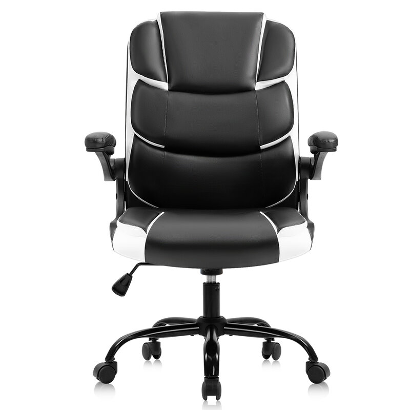 كراسي مكتب تنفيذي كرسي مكتب أسود جلد كرسي كمبيوتر شحن مجاني من موسكو