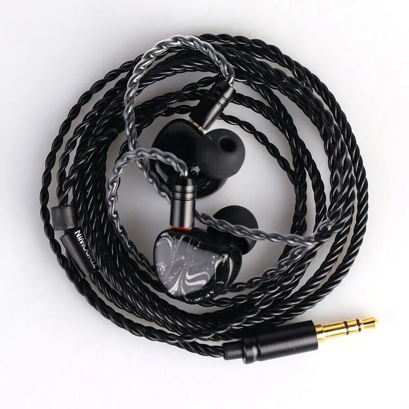 Tripowin Cencibel عالية الدقة الديناميكي سائق IEM انفصال Cable106dB SPL/mW في الأذن سماعة 0.78 2pin سماعة جاك