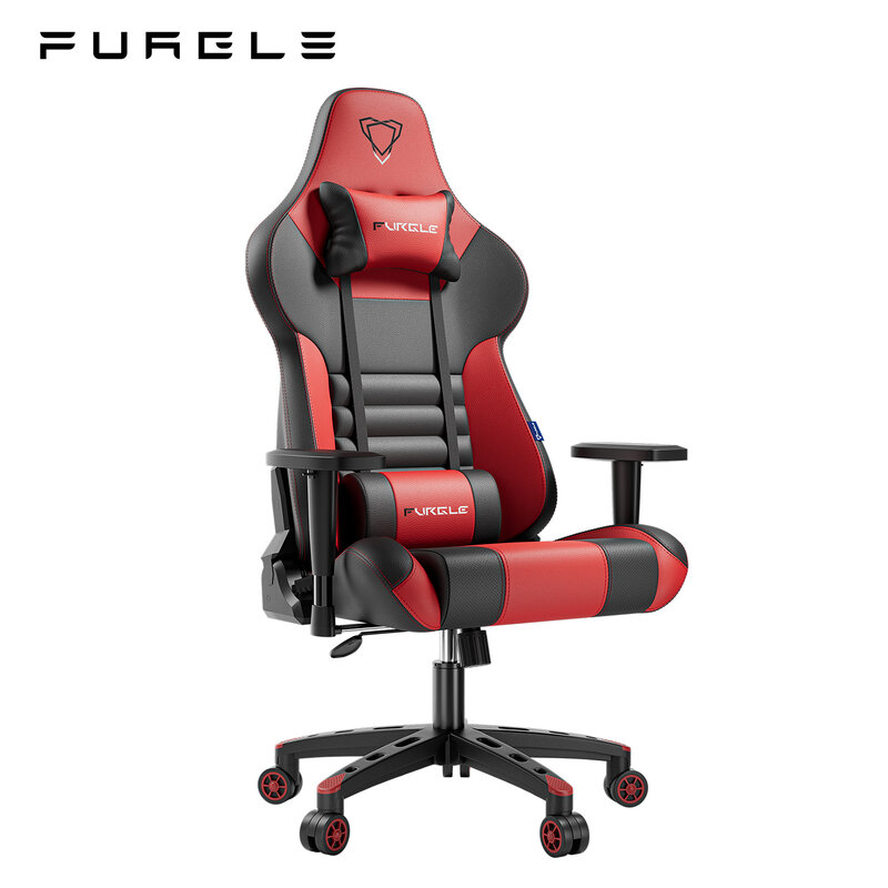 Furgle تحمل سلسلة كرسي ألعاب الفيديو آمنة ودائمة كرسي مكتب مريح الجلود كرسي للرئيس WCG لعبة كرسي الكمبيوتر الثقيلة