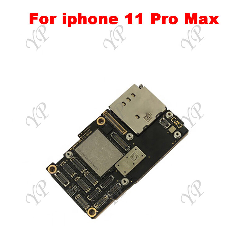 لوحة أم أصلية مختبرة بالكامل لهاتف iPhone 11 Pro Max 64g/256g اللوحة الرئيسية الأصلية بدون معرف للوجه شحن مجاني iCloud نظيف