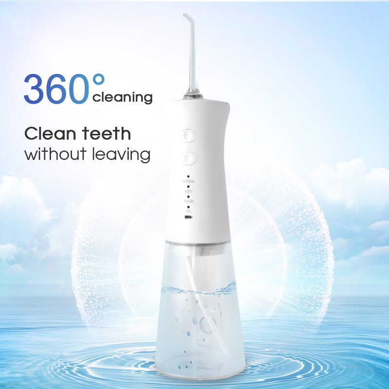 [Boi] 4 وضع 280 مللي خزان المحمولة جهاز تنظيف الأسنان بالماء USB قابلة للشحن نبض طائرة ل كاذبة الأسنان الأسنان نظافة الكهربائية عن طريق الفم الري