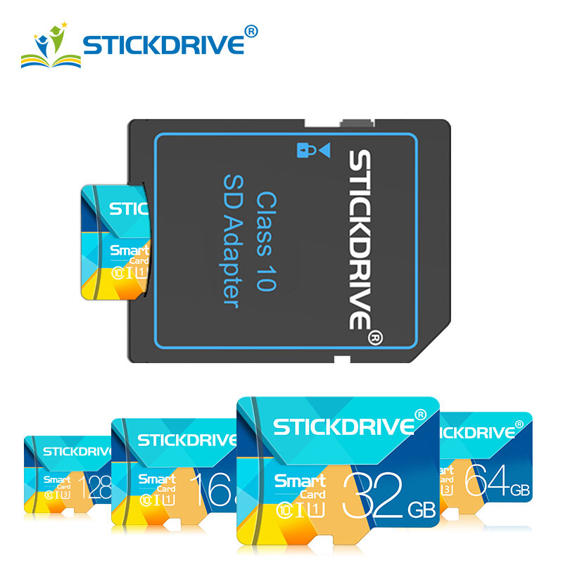 بطاقة ذاكرة Micro sd أصلية للهاتف من الفئة 10 ، 32 جيجابايت ، 8 جيجابايت ، 16 جيجابايت ، 64 جيجابايت ، 32 جيجابايت ، 128