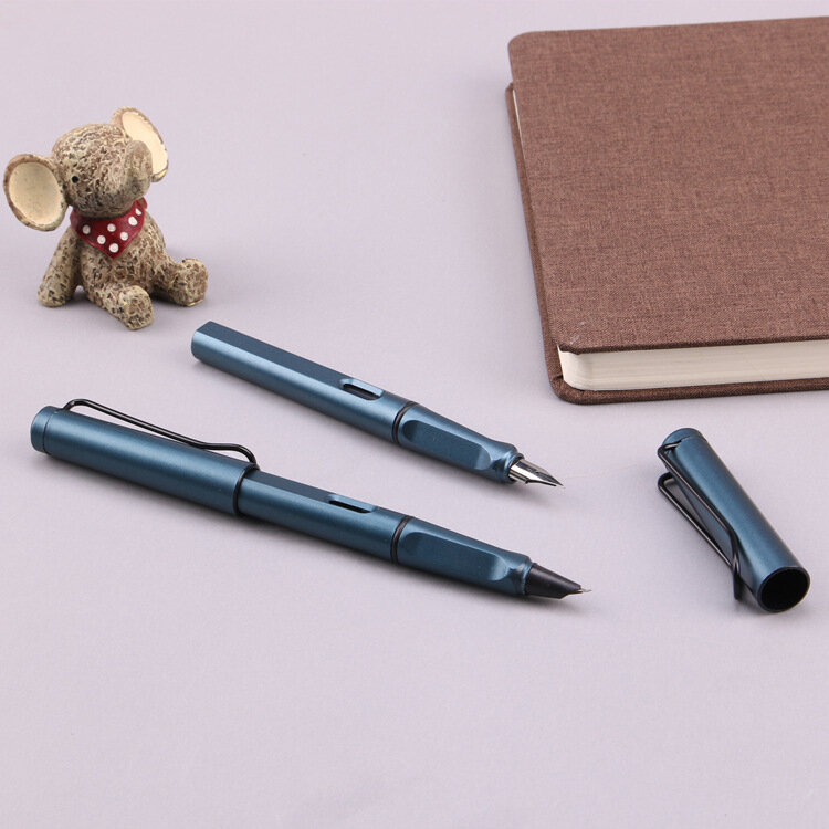قلم الكتابة القياسي الأسود والأخضر ، لوازم المكتب ، 0.5 مللي متر ، بلاستيك مقاوم للصدأ ، النوع القياسي