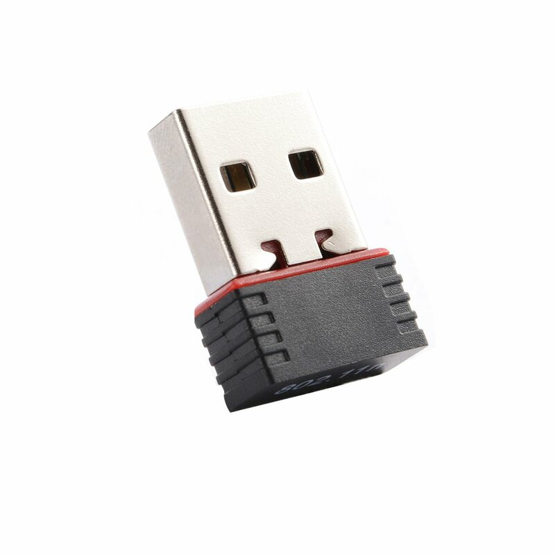 محول واي فاي USB صغير 150 متر ، هوائي ، بطاقة شبكة لاسلكية ، 802.11n/g/b ، محمول