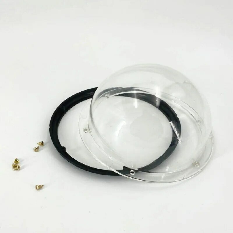 3 قطعة 14.7 سنتيمتر جديد تحديث المطاط شفاف الاكريليك الزجاج العضوي نصف دائري غطاء جوفاء هود