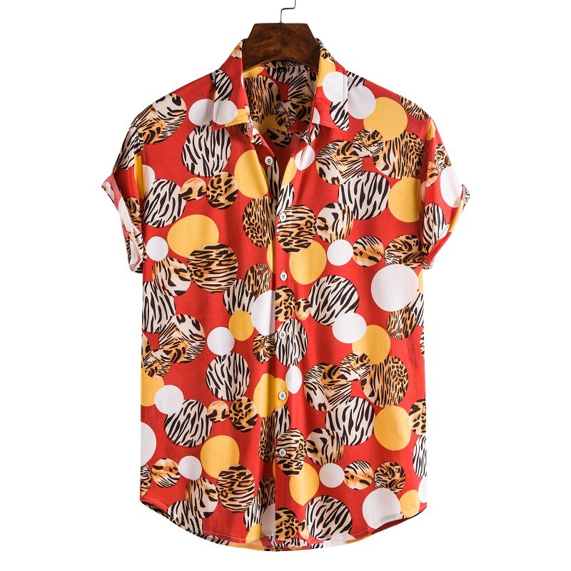 قميص رجالي تي شيرت مناسب للارتداء على شكل زهور ومناسب للارتداء في الملابس الداخلية 2021