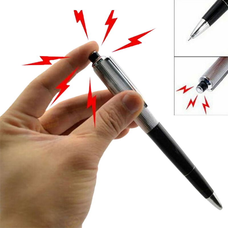 الجدة فائدة قلم حبر جاف صدمة كهربائية القلم مضحك Kuso المزحة خدعة نكتة أداة لعبة هدية