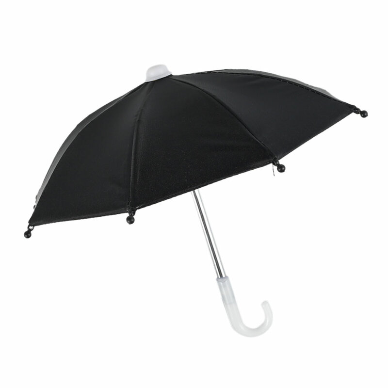 حامل هاتف محمول دراجة مظلة المحمولة مقاوم للماء شمسية صغيرة مقاوم للماء المضادة للنفاذية لعبة مظلة مع موقف