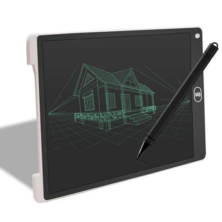 12 بوصة كمبيوتر لوحي LCD بشاشة للكتابة محمول LCD لوح رسم بخط اليد لوحة الأعمال الرسم الرسومات بخط اليد الإلكترونية