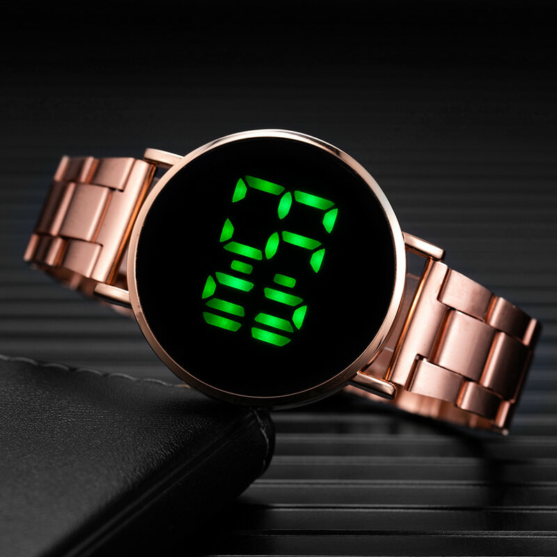 ساعات فاخرة رجالي 2022 ساعة إلكترونية ساعات المعصم للرجال Zegarek ساعة رقمية ساعة تنبيه Montre أوم Luxe