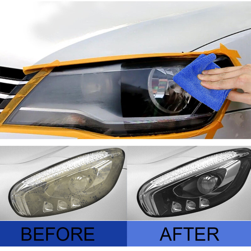 Headlight Renewal Car Polish Car Repair Fluid 20ML Car Headlight Repair Refurbishment Liquid Car Light Repair Agent TSLM1