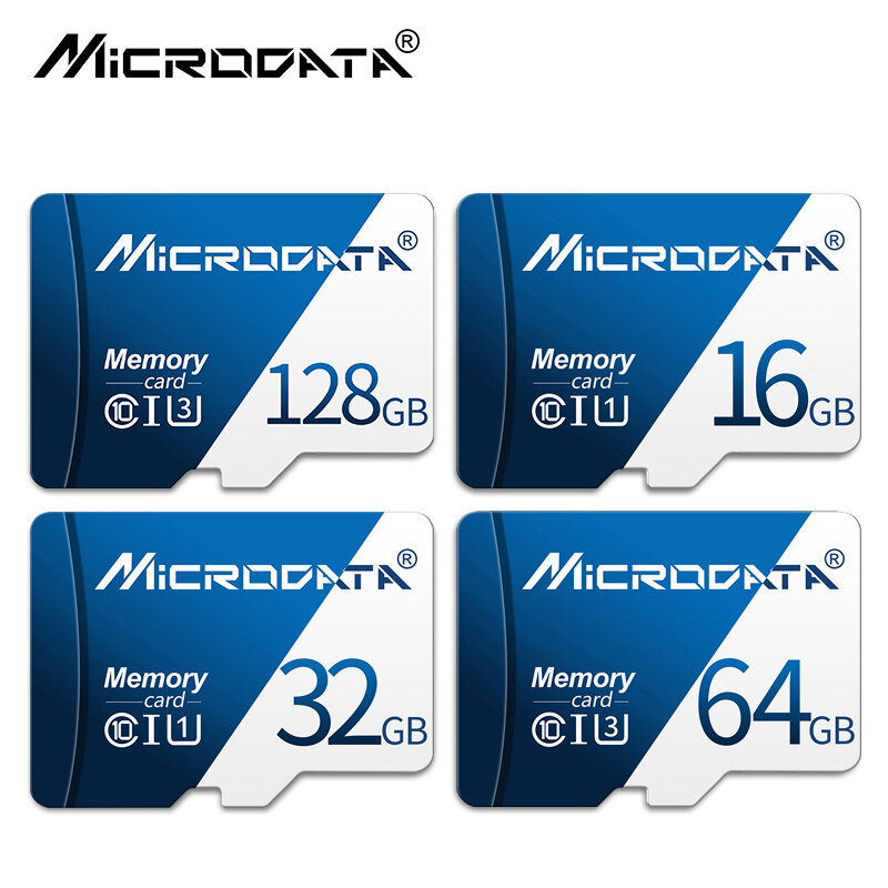 بطاقة مايكرو SD TF 4 8 16 32 64 128 256 GB فئة 10 بطاقة ذاكرة فلاش 4GB 8GB 16GB 32GB 64GB 128GB 256 GB لمهايئ الهاتف الذكي