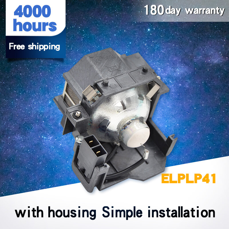 عالية الجودة EMP-S4 EMP-S42 PowerLite S4 ELPLP36/ V13H010L36 العارض مصباح لمبة مع السكن لإبسون bombillas دي proyector