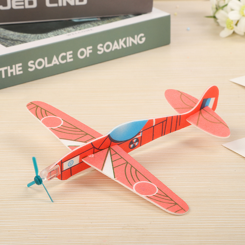رمي شخصيا لعبة واليد إرم طائرة صغيرة مزلقة الدوران لتقوم بها بنفسك لغز لعبة إنتاج صغيرة تجميع aeromodelling