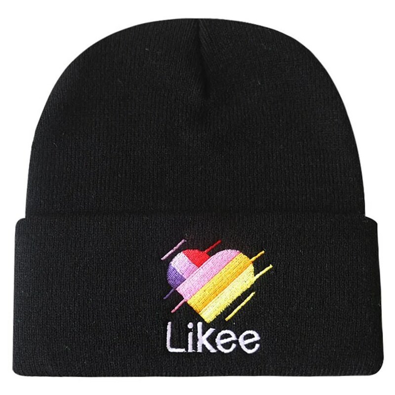 LIKEE 100% القطن الدافئة الشتاء تزلج قبعة قبعة منسوجة زوجين الحب محبوك قبعة Skullies و Beanies للجنسين موضة في الهواء الطلق قبعات عادية