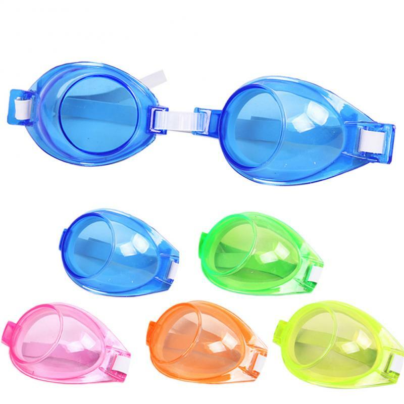 3 ألوان قابل للتعديل نظارات حماية السباحة للأطفال مكافحة الضباب الأشعة فوق البنفسجية حماية لينة سيليكون نظارات بركة الملحقات