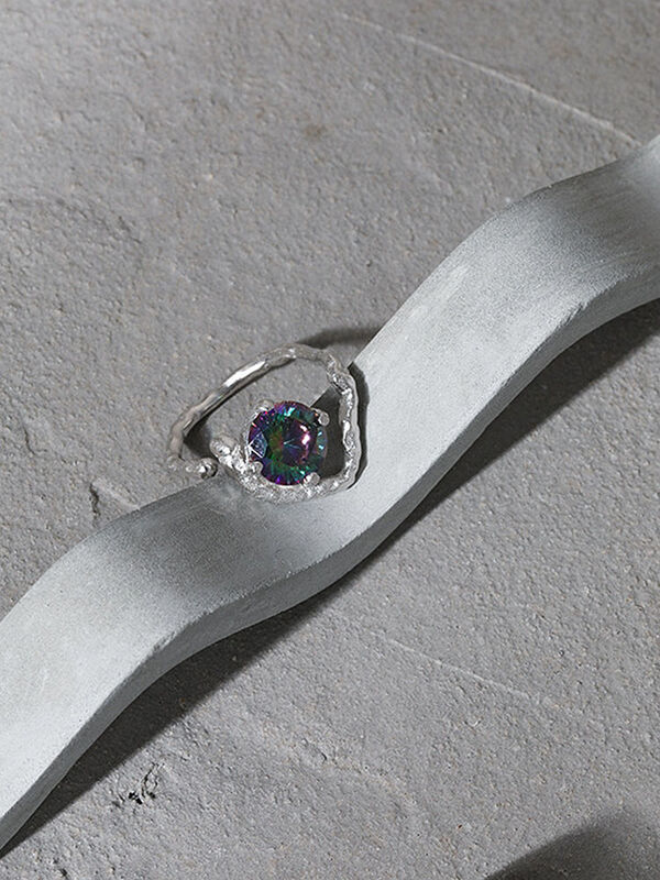 S'STEEL خواتم فضة استرلينية 925 على شكل قلب تصميم خاتم مفتوح من الزركون للنساء مجوهرات راقية 2021 شخصية