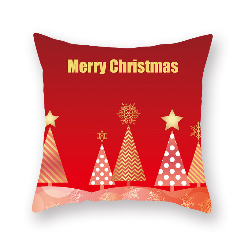 الزخرفية عيد الميلاد غطاء الوسادة ل أريكة كيس الوسائد يغطي وسائد زخرفية للسيارة الوسائد
