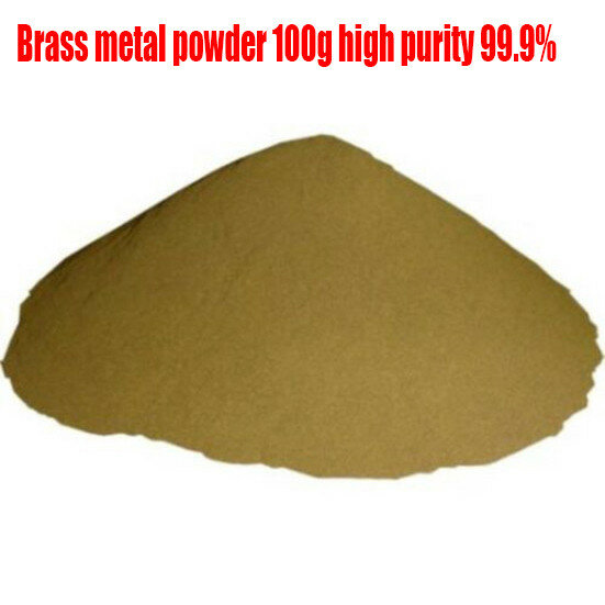 مسحوق معدني نحاسي 100g عالي النقاء 99.9% مسحوق معدني الموصلية الحرارية الجيدة المصنوعة من مواد عالية الجودة