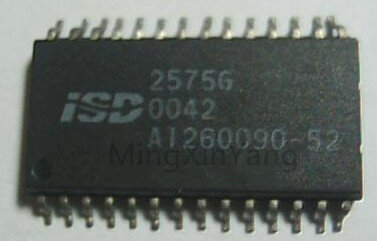 ISD2575G 2575G SOP-28 جهاز تشغيل رقاقة التسجيل الصوتي