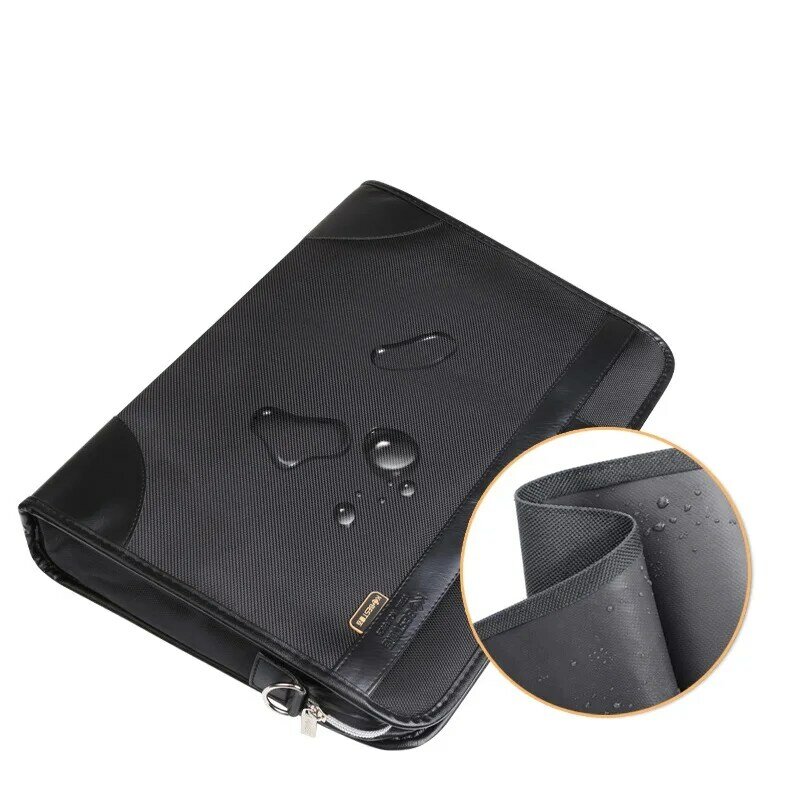 حقيبة مستندات قماش مكتب الرجال حمل حقيبة الأعمال متعددة الطبقات أكسفورد حقيبة الإناث حزمة معلومات بسيطة