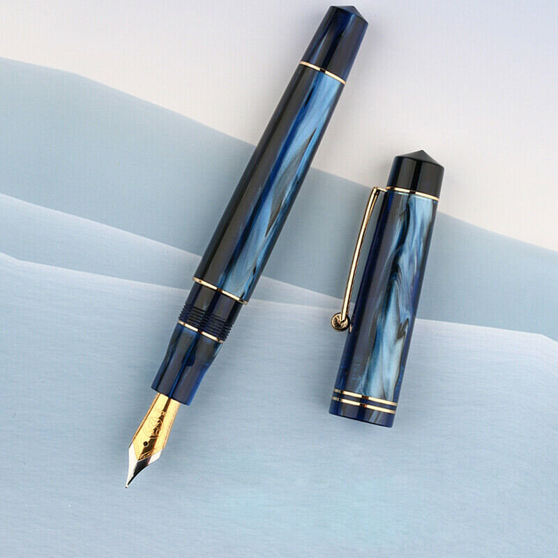 Mojiang M800 الاكريليك قلم حبر فاخر بوك/Mojiang ايريديوم F بنك الاستثمار القومي قلم حبر جميل الكتابة القلم اللوازم المكتبية هدية