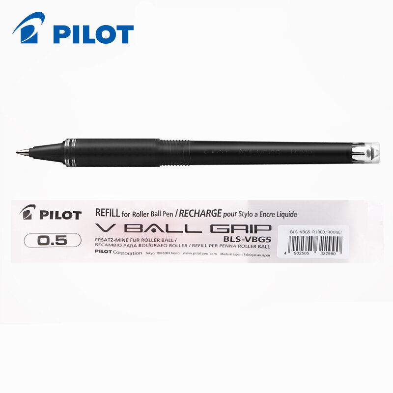 6 قطعة الطيار BLS-VBG5 قدرة عالية التجفيف السريع مستقيم جل السائل قطع غيار أقلام مناسبة ل BLN-VBG5 0.5 مللي متر رصاصة نوع بنك الاستثمار القومي