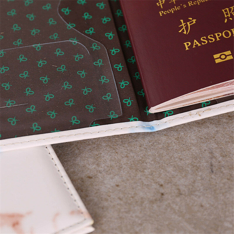 جديد جودة عالية غطاء جواز سفر للرجال النساء جواز سفر حالة روسيا غطاء وثيقة السفر سيم حاملي جواز السفر