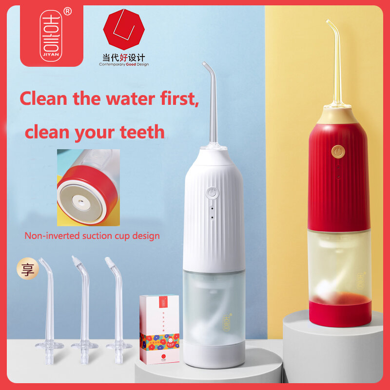 عن طريق الفم الري USB قابلة للشحن جهاز تنظيف الأسنان بالماء المحمولة نظافة الأسنان طقم تبيض الأسنان والعناية بالأسنان