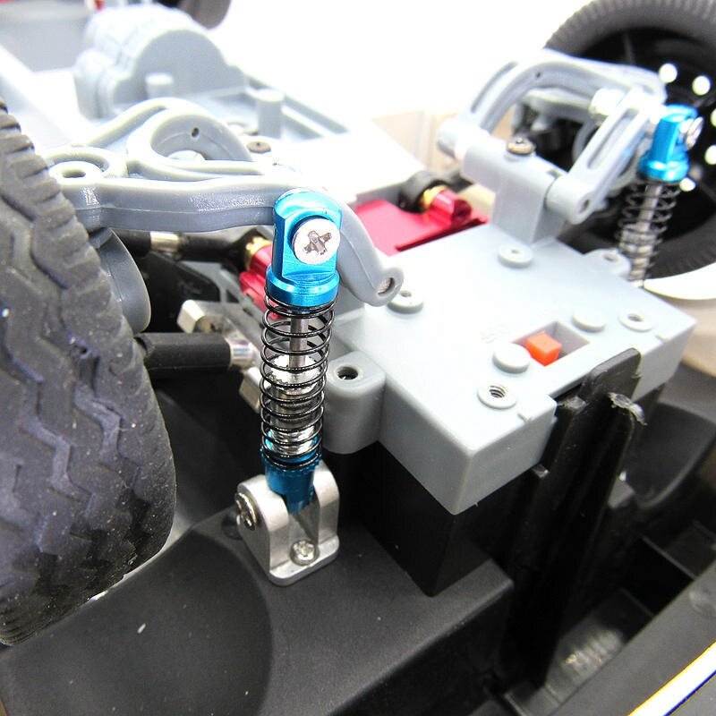 ل WPL D12 قطع غيار السيارات الجبهة صدمة المثبط مع تعديل مقعد ثابت