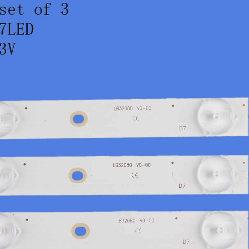 3 قطعة LED شريط إضاءة خلفي ل التركي الممتاز 32LJ500V 32LH500D 32PFS6401 KDL-32R330D GJ-2K16 D2P5-315 01P26 01N18 01N19 GEMINI-315 D307-V1.1