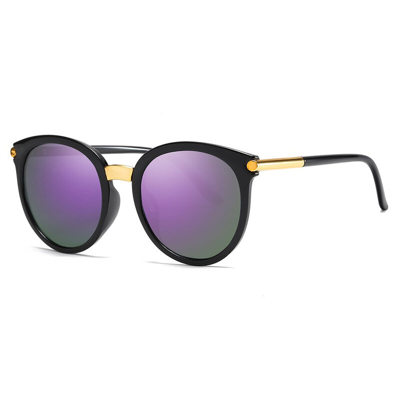 2021 جديد نمط دائري خمر النظارات الشمسية النساء الرجال موضة مرآة نظارات شمسية ظلال الإناث الرجعية نظارات Oculos دي سول UV400