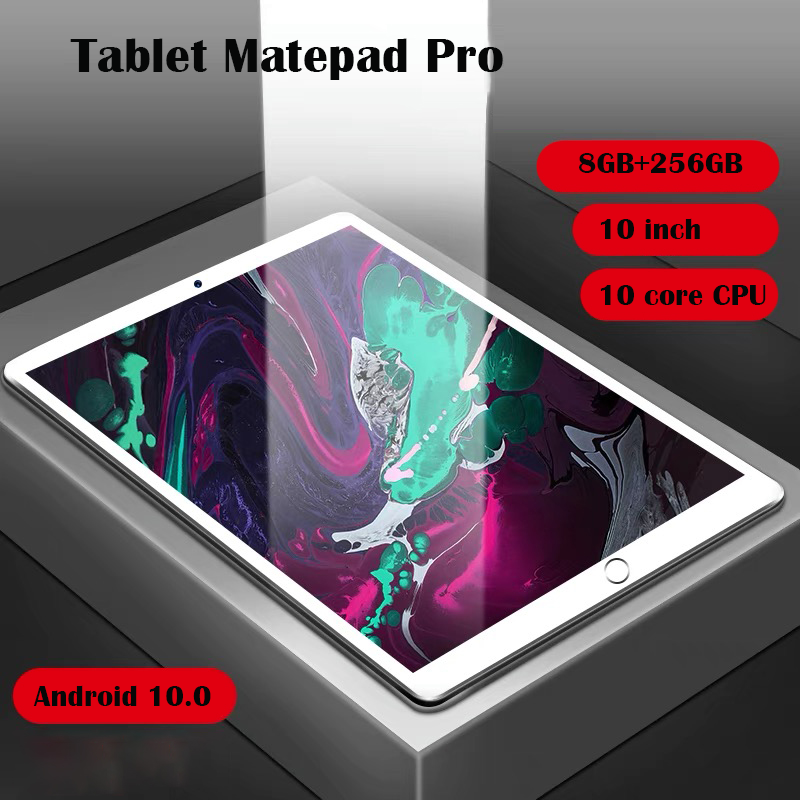 تابلت Matepad Pro 8GB RAM + 256GB ROM تابلت كمبيوتر 10 بوصة تابلت أندرويد شبكة 4G تابلت 10 Core النسخة العالمية لتحديد المواقع أجهزة الكمبيوتر المحمولة