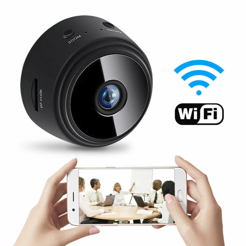2022 A9 كاميرا واي فاي 1080P HD IP كاميرا صغيرة لاسلكية مسجل الأمن عن بعد للرؤية الليلية كشف المحمول كاميرا مراقبة