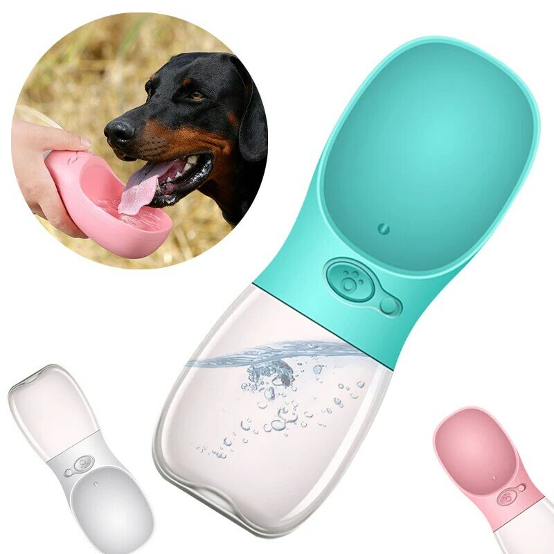 كلب زجاجة ماء زجاجة محمولة صغيرة متوسطة كبيرة الكلب الشرب المغذية في الهواء الطلق السفر وعاء الماء منتج الحيوانات المدجنة موزع