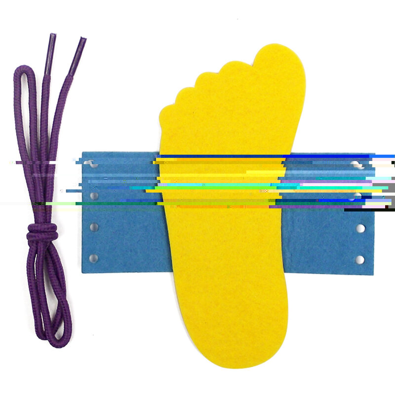ورأى مونتيسوري الحرف لوازم التدريس لتقوم بها بنفسك اليدوية الدعائم أربطة الحذاء اللعب ممارسة جلد تعليم رياض الأطفال للأطفال