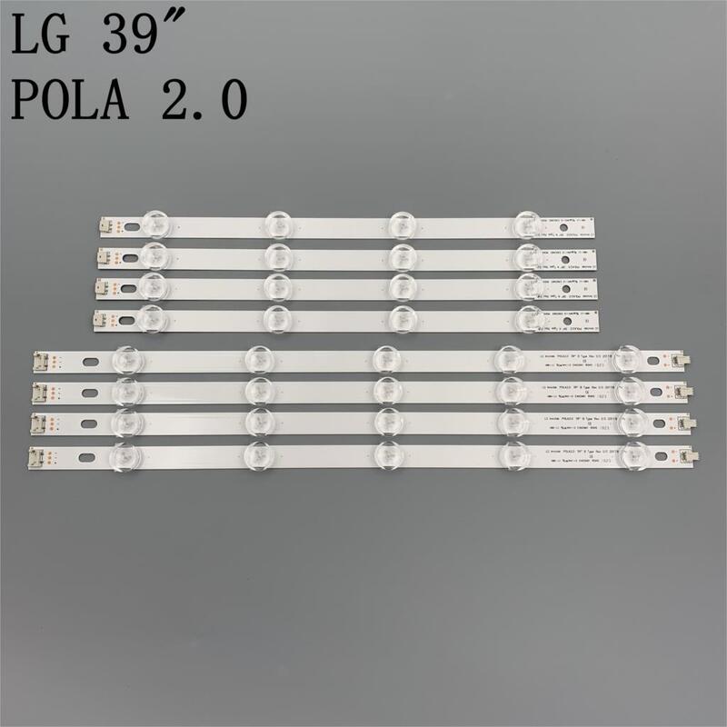 8 قطعة LED قطاع ل LG lnnotek بولا 2.0 39 "A/B نوع Rev 0.0 39LN5100 39LN5400 39LA6200 39LN5300 39LN540V 39LA620S HC390DUN-VCFP1