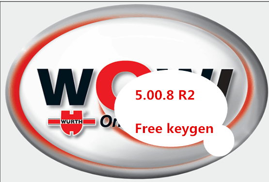 2022 رائجة البيع ل WOW Wurth V 5.00.8 R2 متعدد اللغات مع Keygen الحرة إرسال DVD CD ل Vd Tcs برو Delp-له DS-150E Multidiag