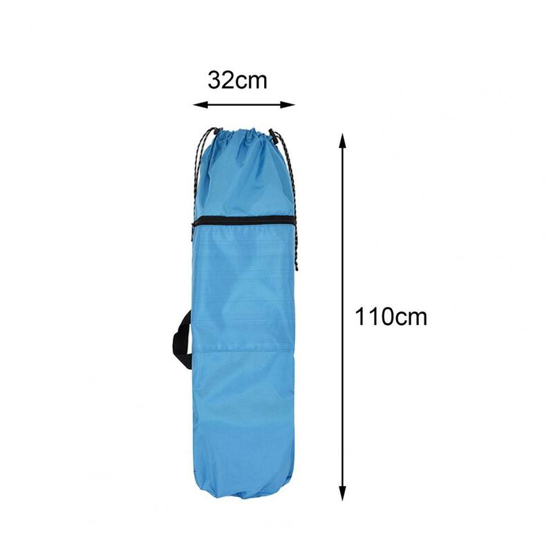 1 قطعة حقيبة لوح التزلج قماش مقاوم للماء بلون التمويه البريدي الرباط حزام قابل للتعديل Longboard حقيبة التخزين ل سكيت
